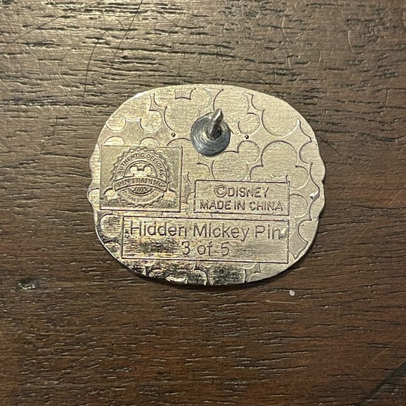 Genuine Disney Hidden Mickey Blue Macaron Macaroon Pin Wdw 2015 Wave B - Picture 3 of 4